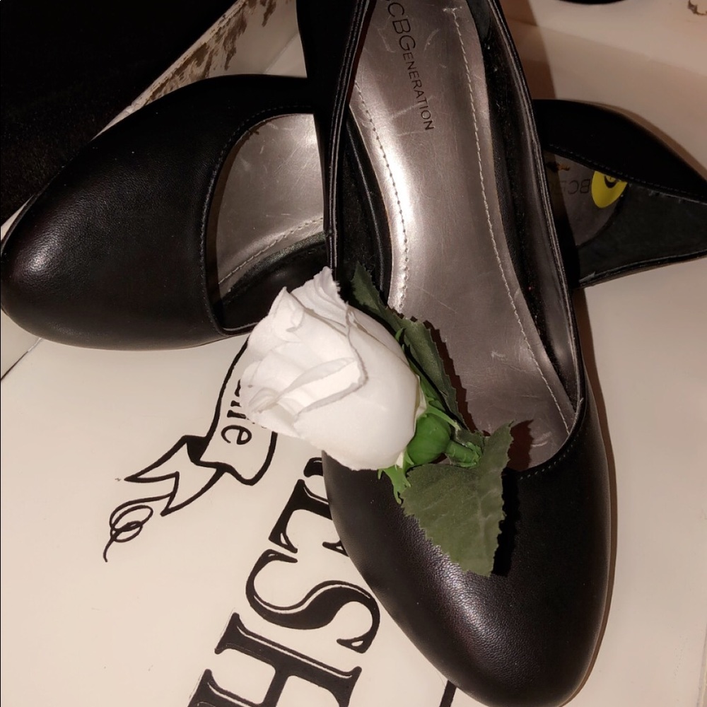 BCBG Black Heels - Size 9 - New